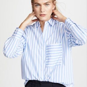 AYR The Deep End Button Down Shirt size Large